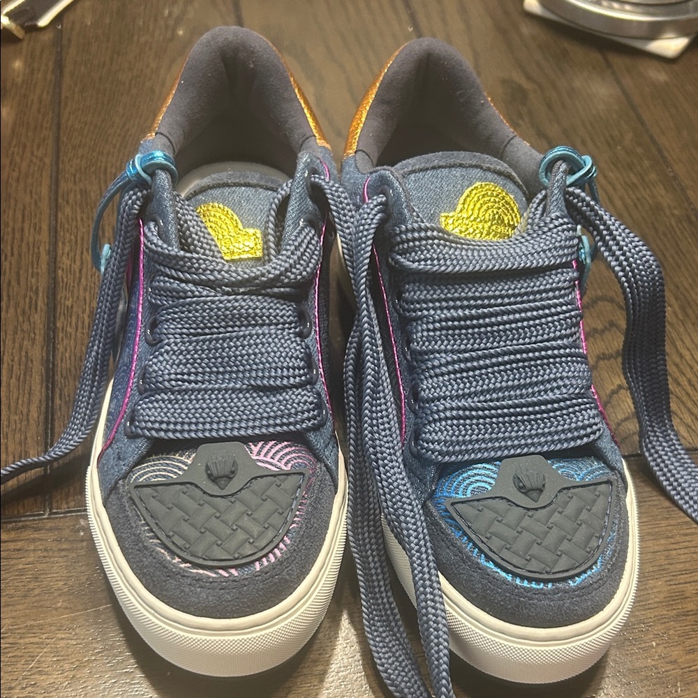 Stylish Kids Sneakers with Colorful Accents